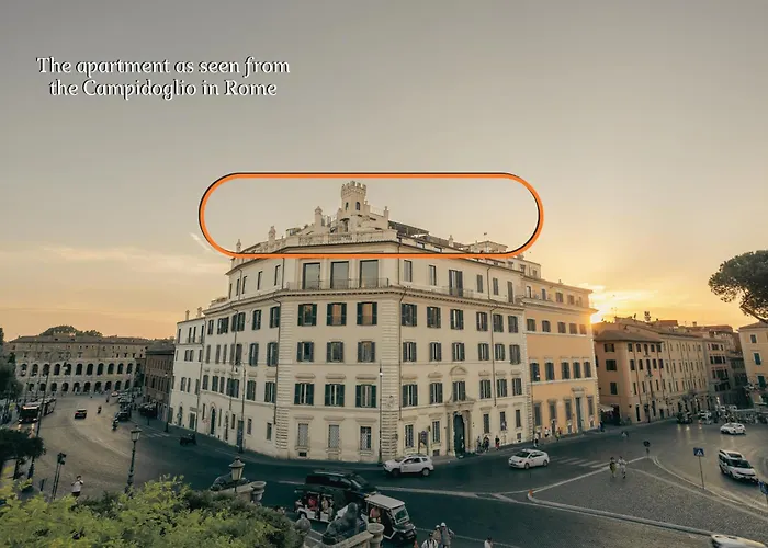 Appartamento Domus Maxima Aracoeli Penthouse Piazza Venezia *